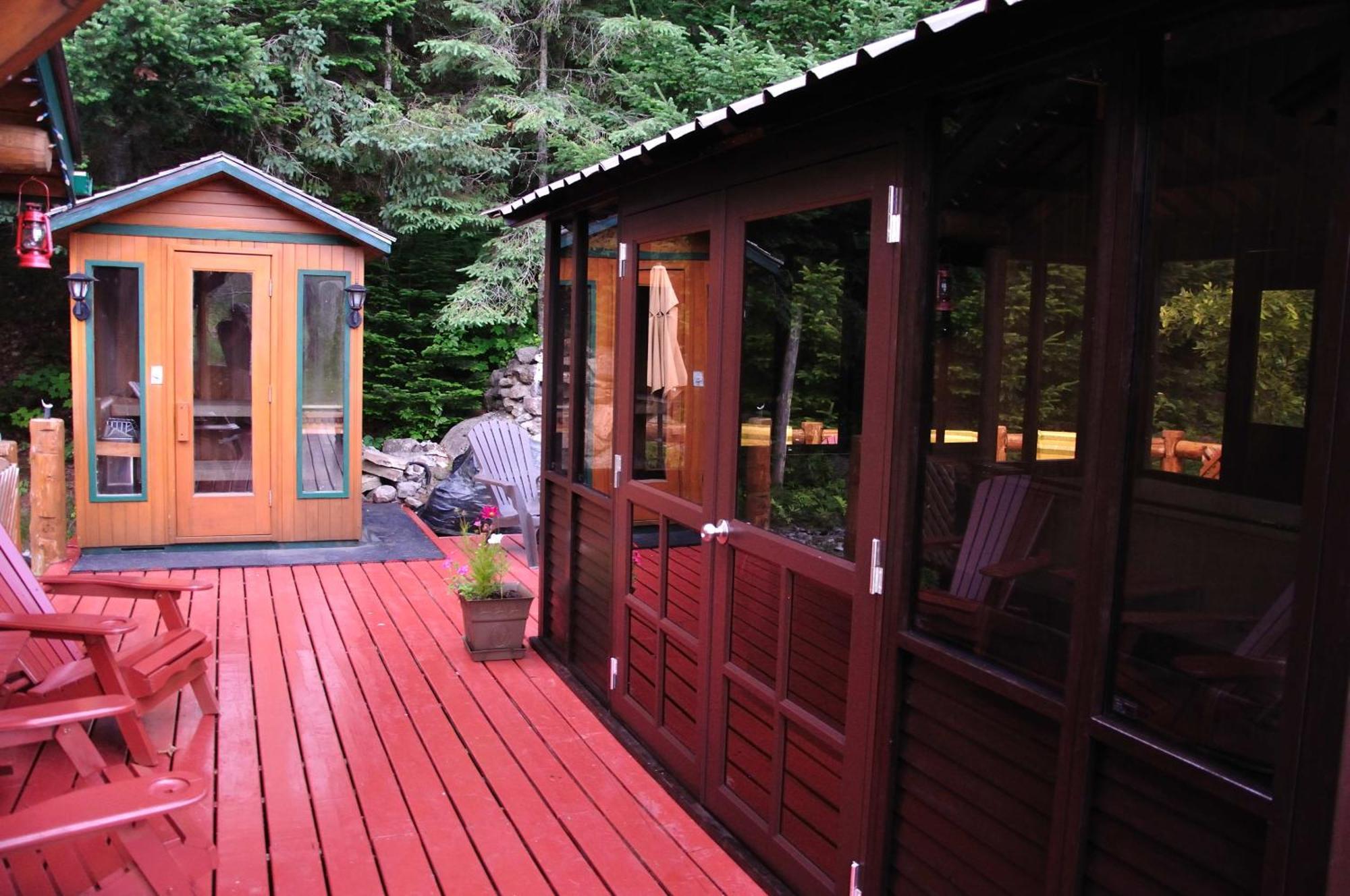 Les Cabanes Du Trappeur Wentworth-Nord 외부 사진