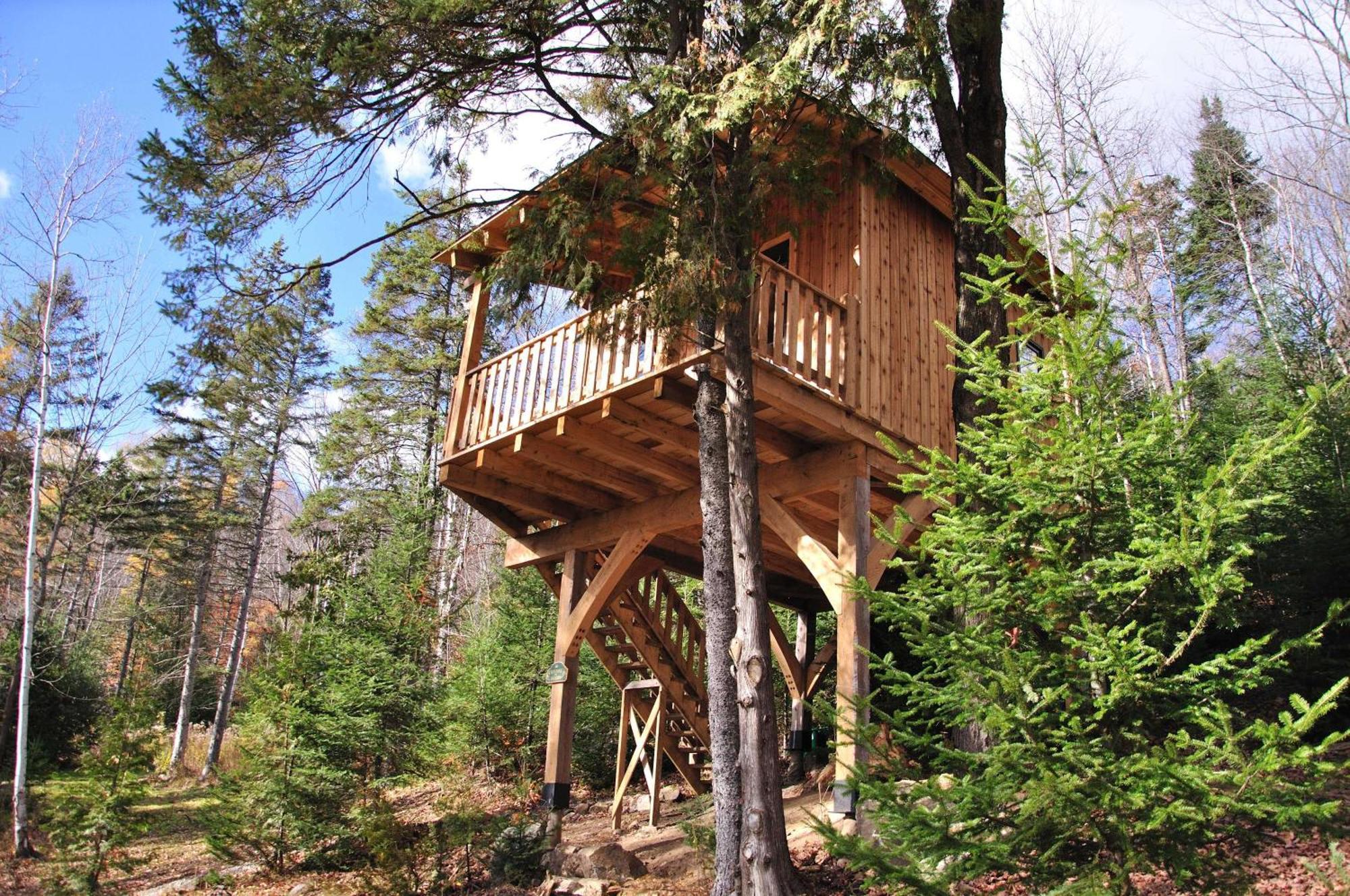 Les Cabanes Du Trappeur Wentworth-Nord 외부 사진