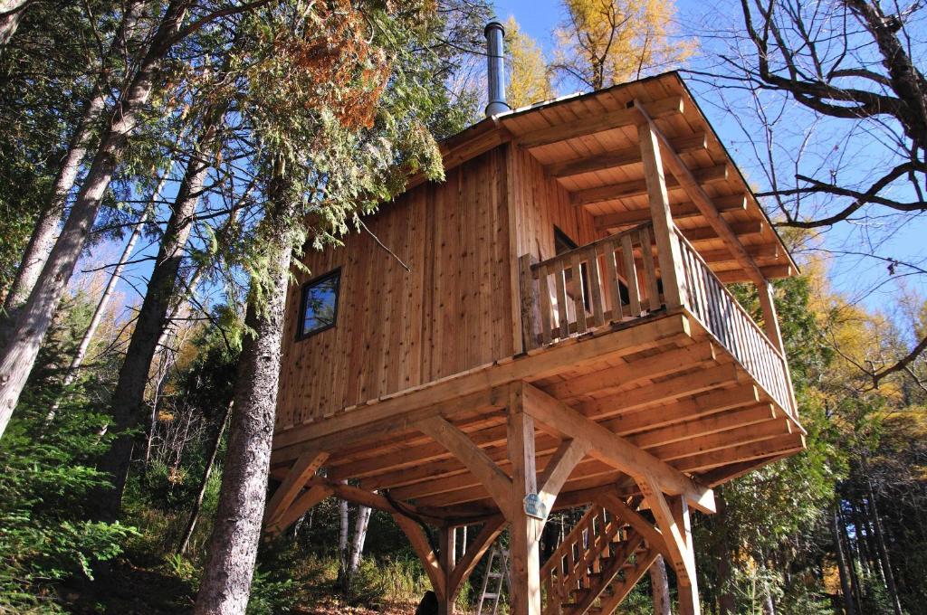 Les Cabanes Du Trappeur Wentworth-Nord 객실 사진